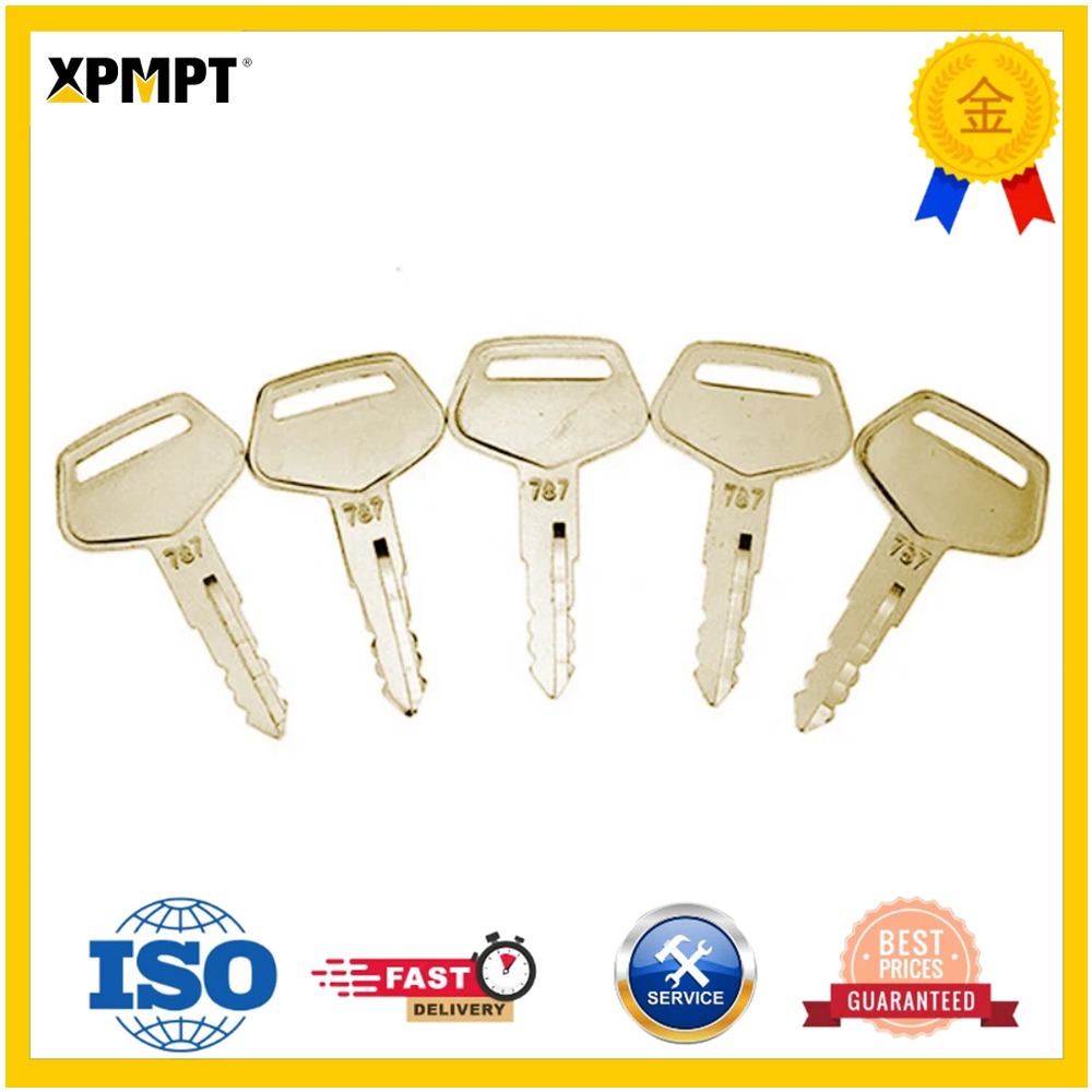 Heavy Equipment Excavator - 5X Keys 787 For Komatsu Heavy