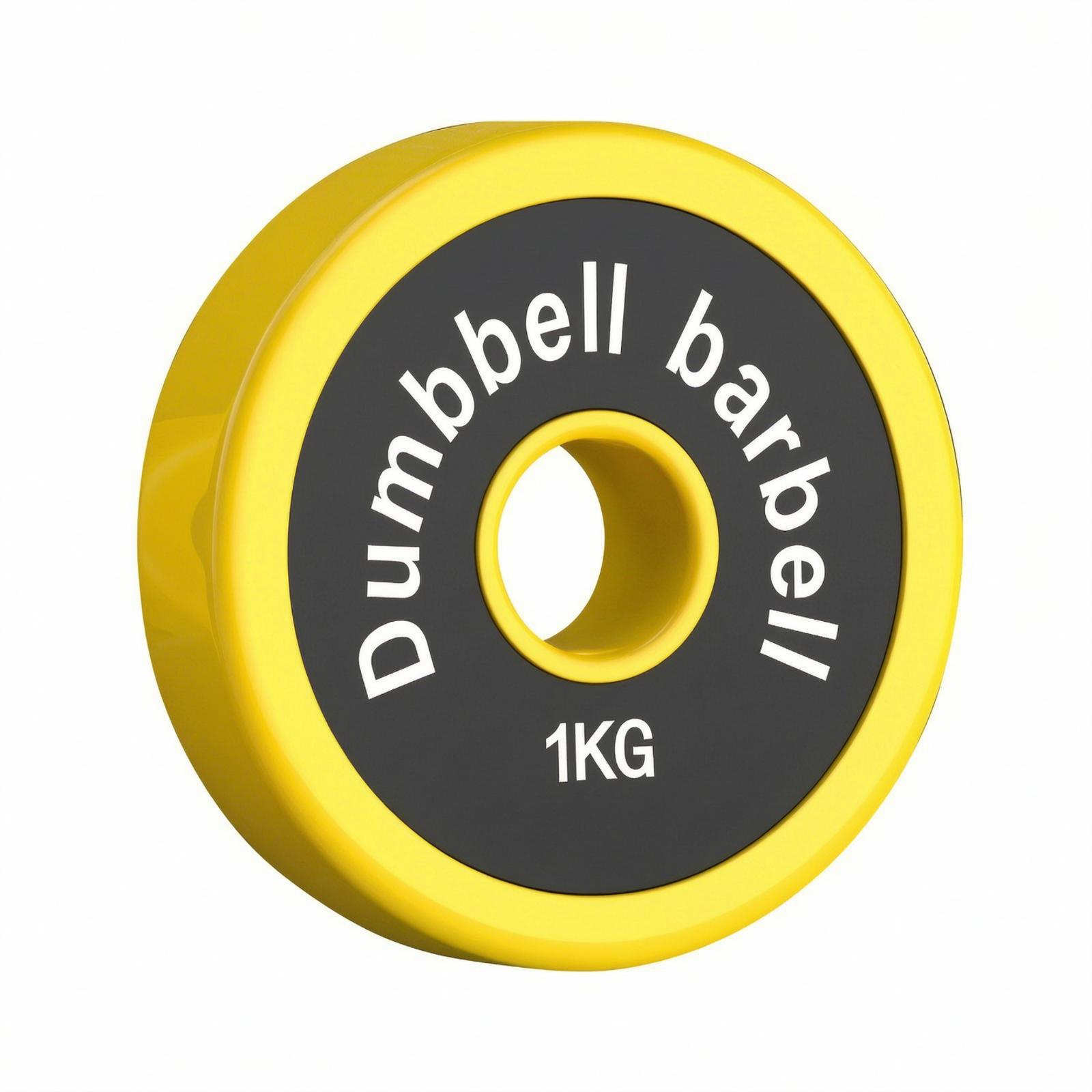 Rubber Weight Plate for Barbel - огляд і ціна Heavy Equipment Yellow Iron