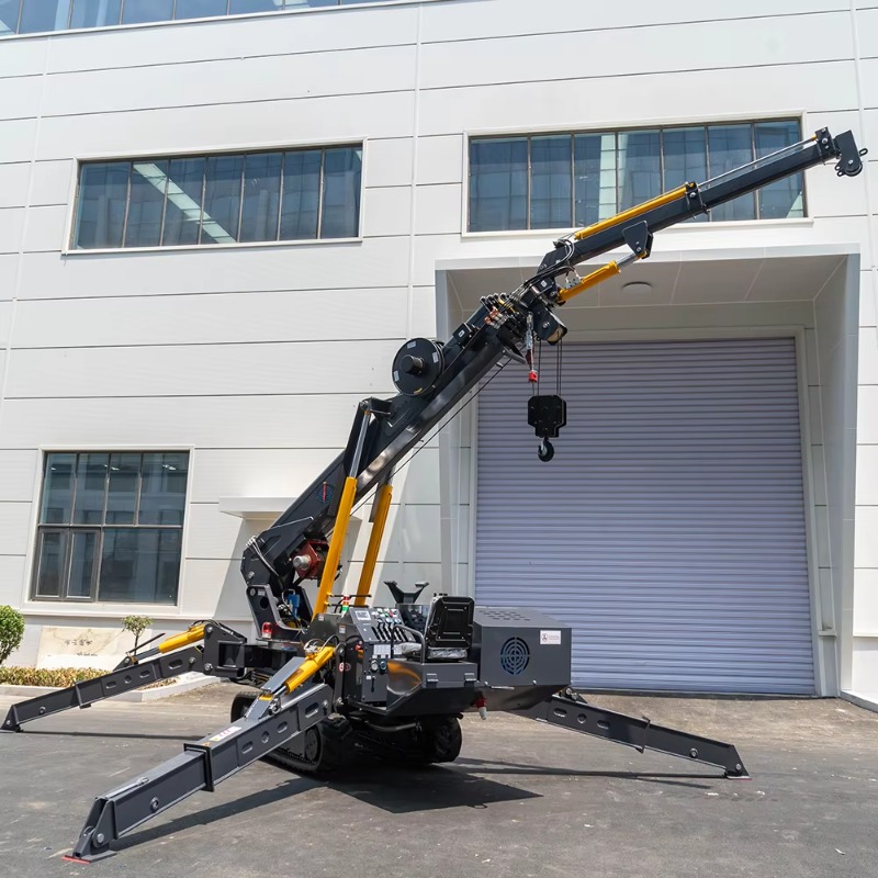 Mini Spider Crane Compact Elec - огляд і ціна Heavy Equipment Crane