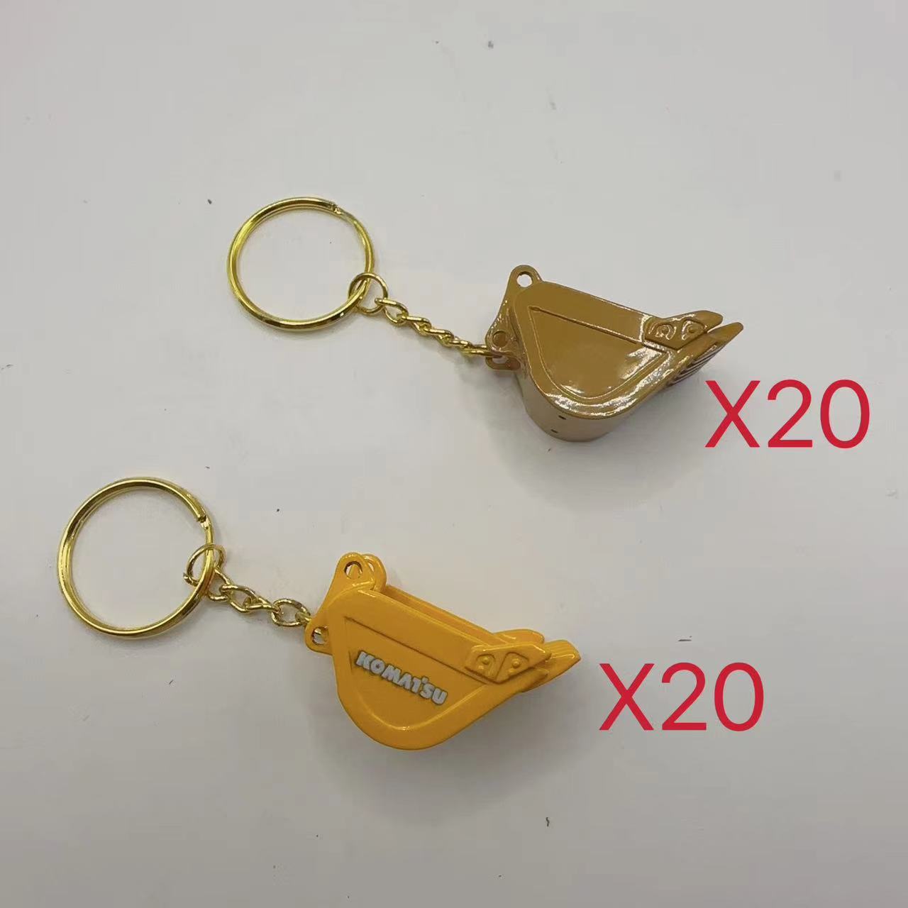 40PCS Excavator pendant key ch - огляд і ціна Heavy Equipment Keychain
