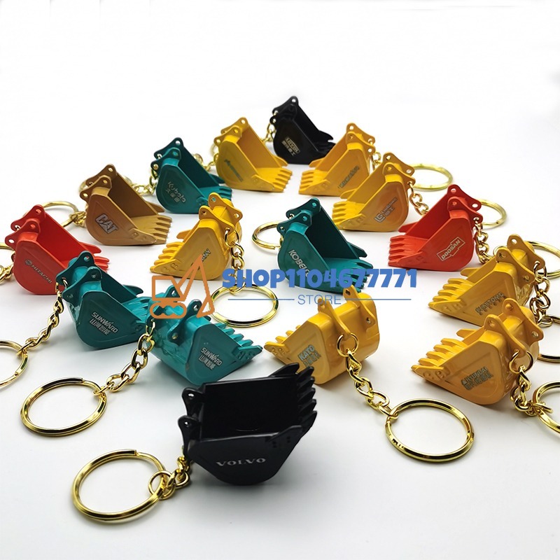 With Bucket Key Chain for Kobe - огляд і ціна Heavy Equipment Keychain