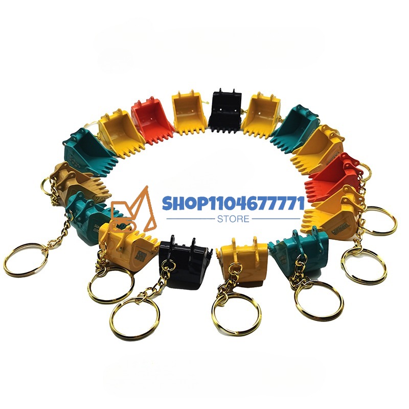 With Bucket Key Chain for Kobe - огляд і ціна Heavy Equipment Keychain