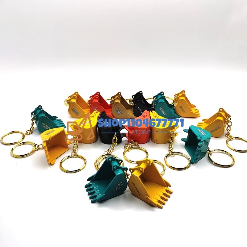 With Bucket Key Chain for Kobe - огляд і ціна Heavy Equipment Keychain
