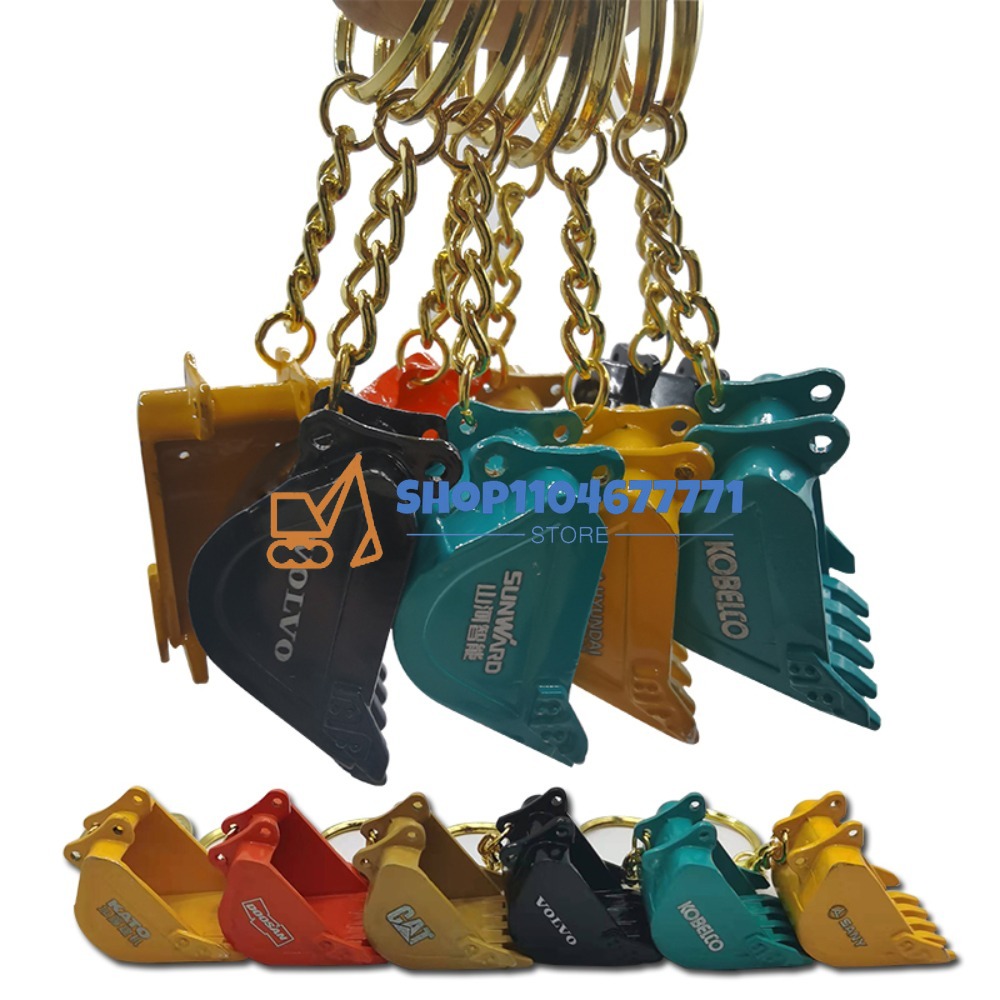 With Bucket Key Chain for Kobe - огляд і ціна Heavy Equipment Keychain