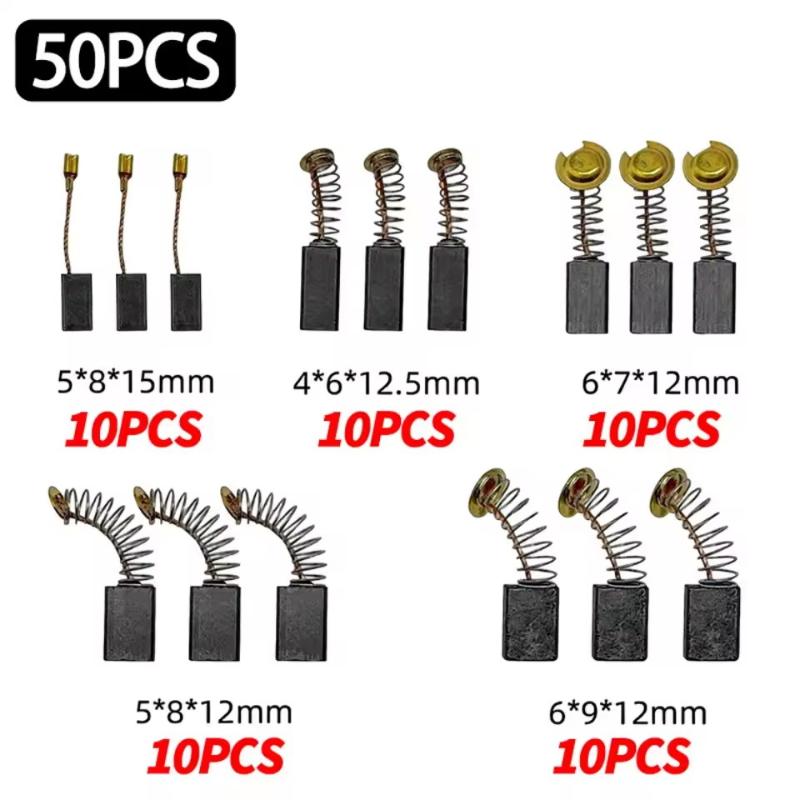 50pcs Heavy-Duty Carbon Brush  - огляд і ціна Heavy Equipment Grinder