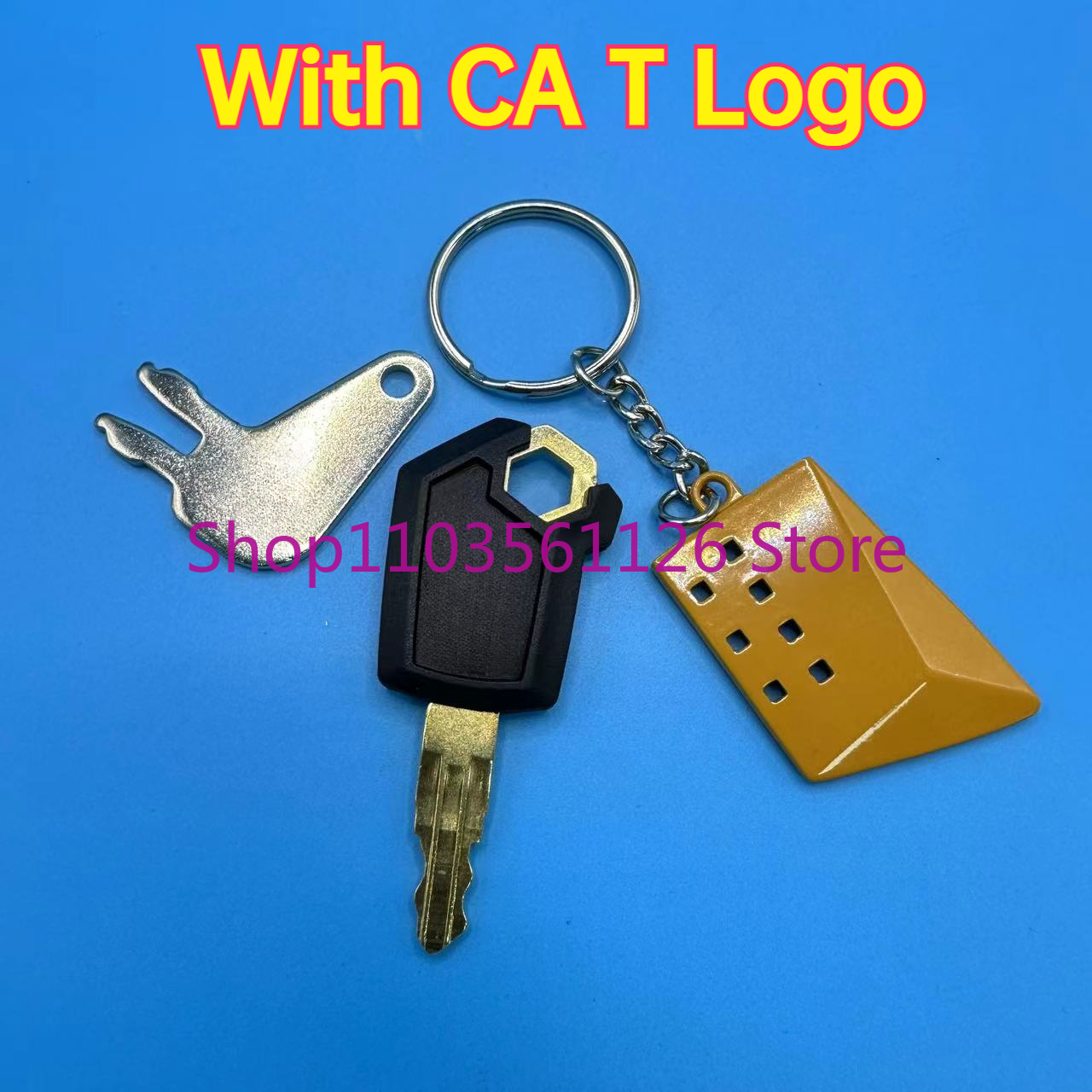 5P8500 8H5306 with Bucket Key  - огляд і ціна Heavy Equipment Keychain