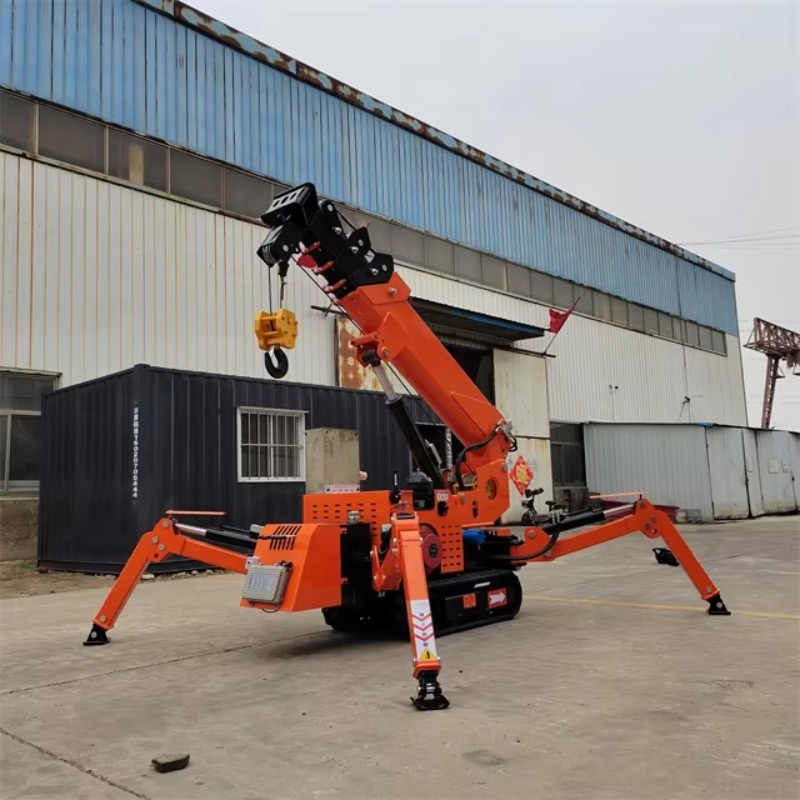 Compact Mini Spider Crane Hydr - огляд і ціна Heavy Equipment Crane