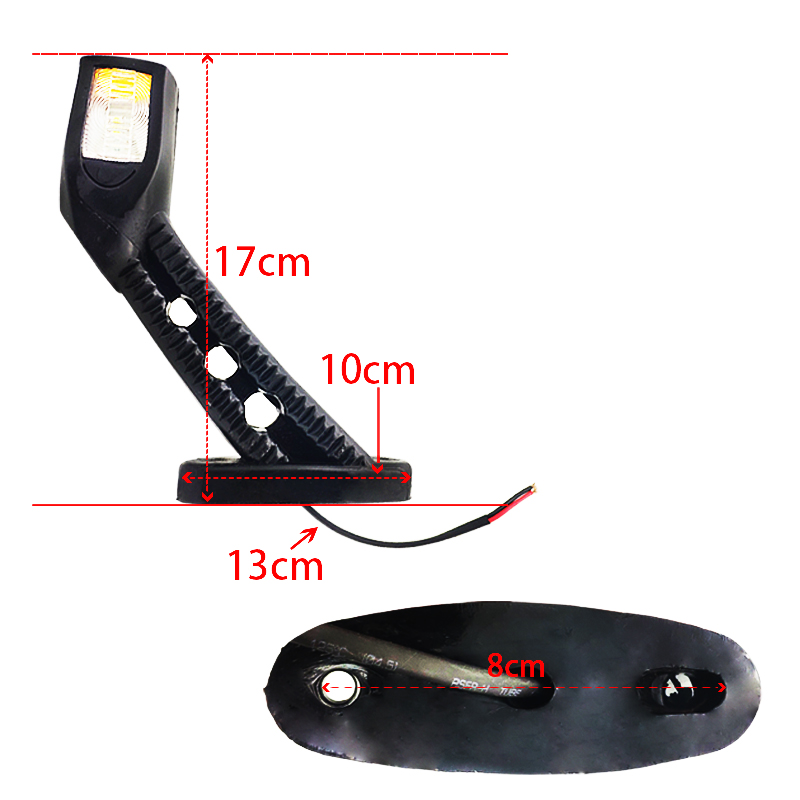 2X 12V 24V LED Side Marker Lig - огляд і ціна Heavy Equipment Supplies