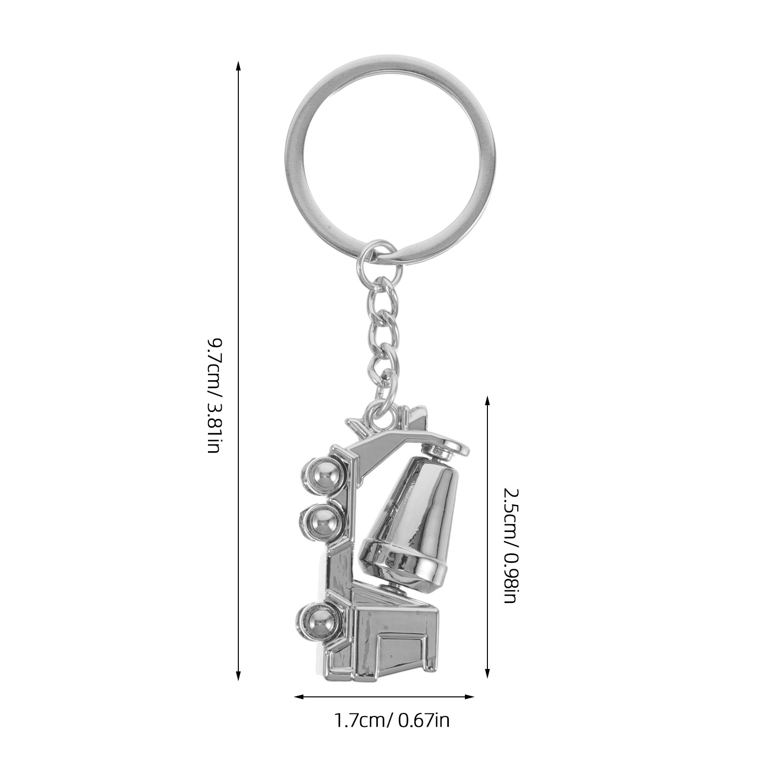Alloy Keychain Mixer Truck Con - огляд і ціна Heavy Equipment Keychain
