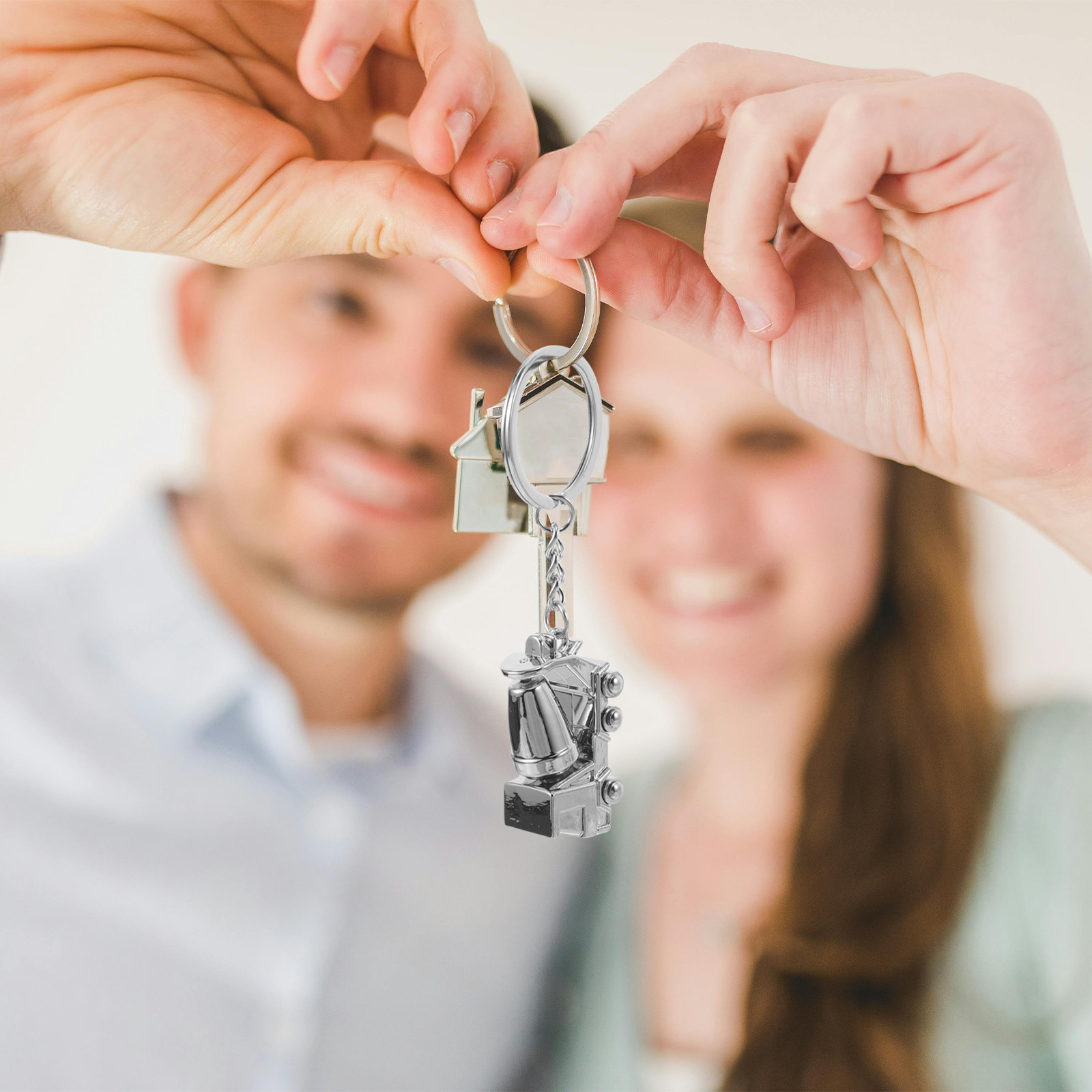 Alloy Keychain Mixer Truck Con - огляд і ціна Heavy Equipment Keychain