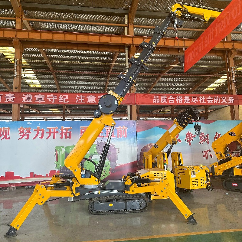 Compact Mini Spider Crane Hydr - огляд і ціна Heavy Equipment Crane