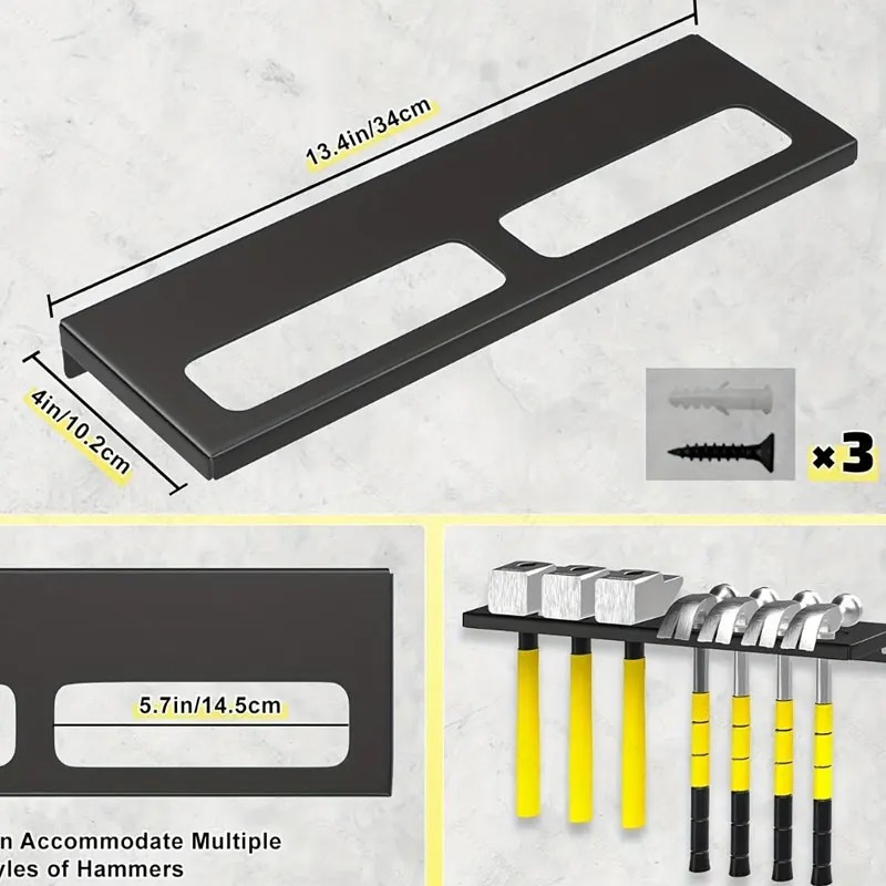 Wall Mounted Metal Tool Hanger - огляд і ціна Heavy Equipment Supplies