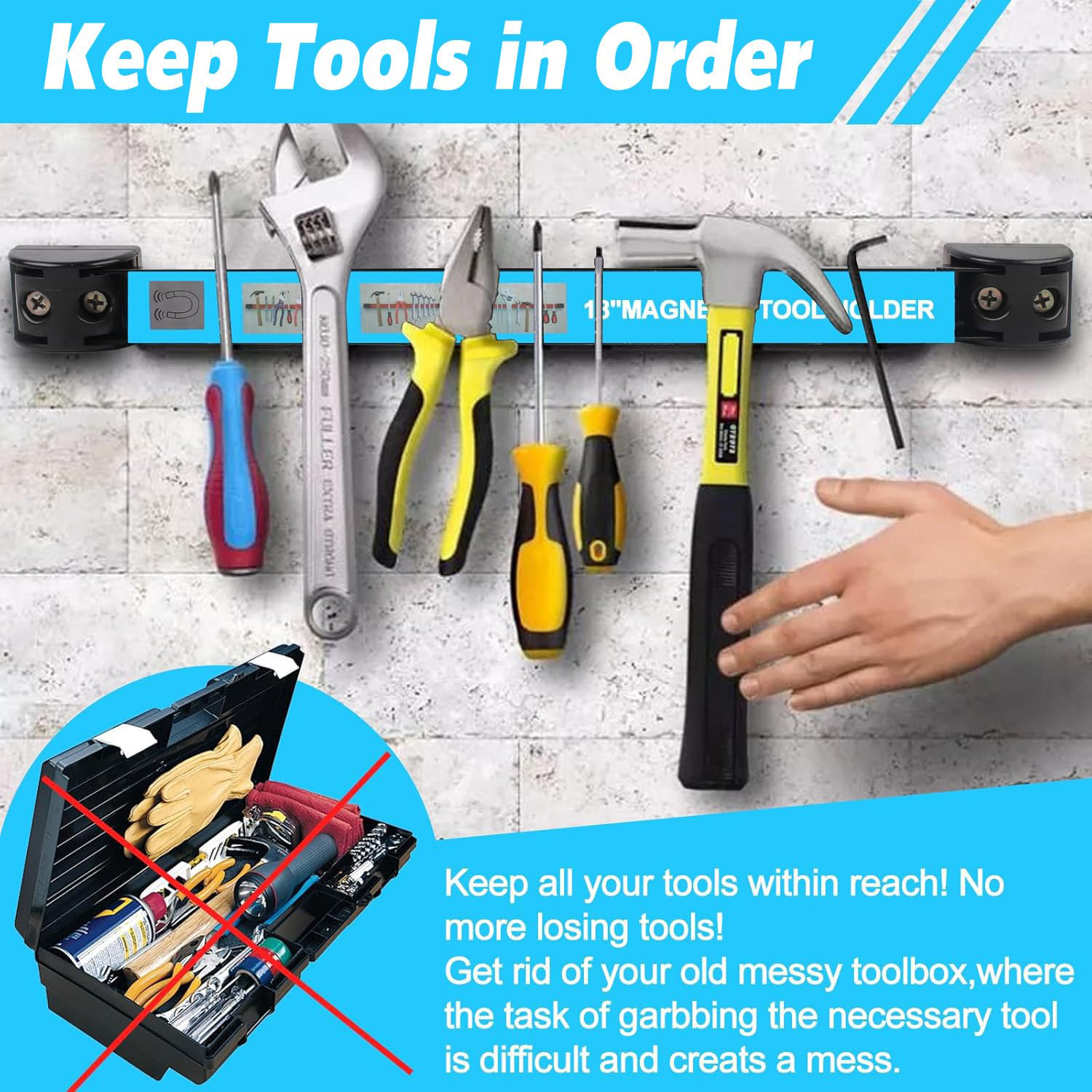Magnetic Tool Holder Heavy-dut - огляд і ціна Heavy Equipment Supplies