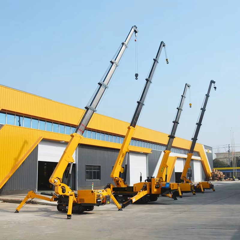 8T Hydraulic Spider Crane Heav - огляд і ціна Heavy Equipment Crane