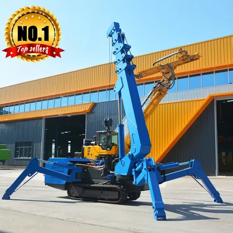 8T Hydraulic Spider Crane Heav - огляд і ціна Heavy Equipment Crane